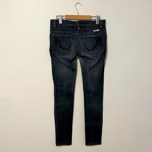 Roxy Y2K Dark Blue Super Skinny Fit Jeans - Picture 2 of 3